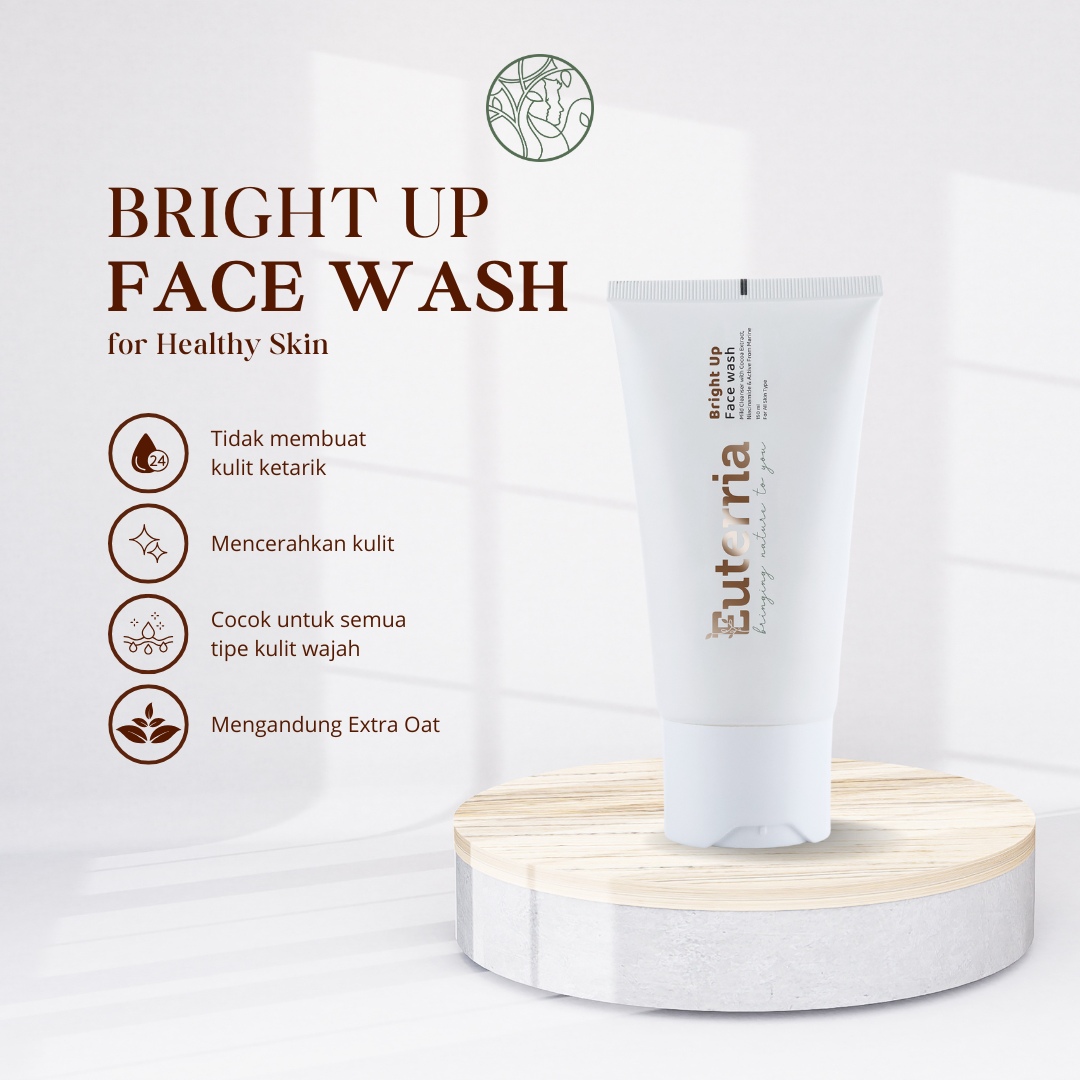 EUTERRIA BRIGHT UP FACE WASH